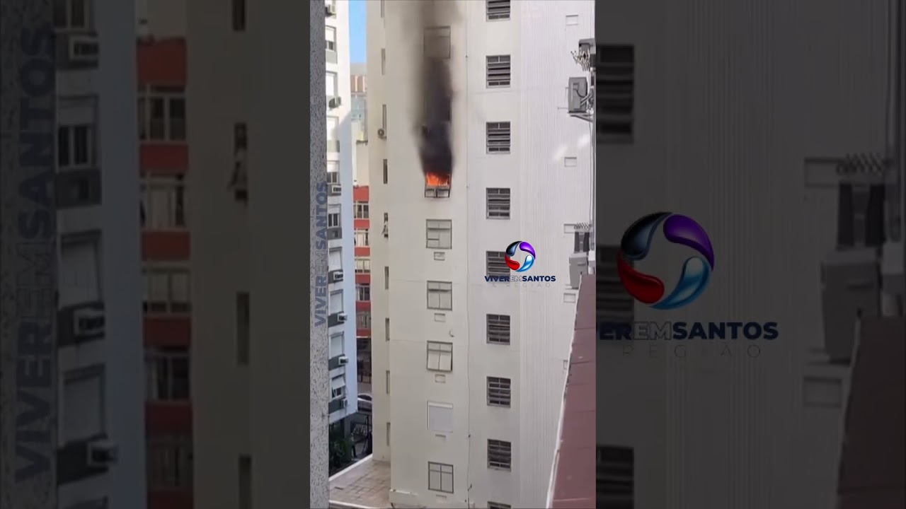 Incêndio atinge apartamento no bairro do Boqueirão na manhã deste domingo (19).