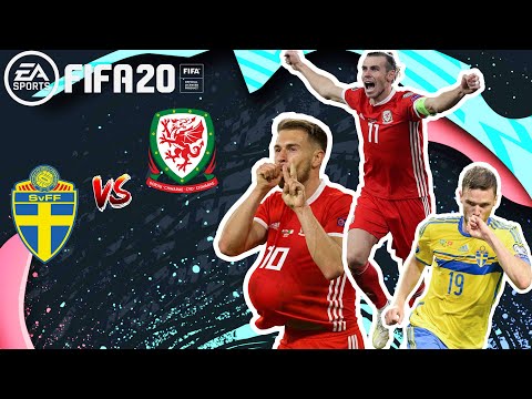 FIFA 20 | Wales vs Sweden - Cardiff City Stadium | (Gameplay)
