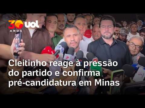 Cleitinho confirma pré-candidatura ao governo de MG após pressão do partido