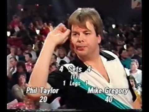 Phil Taylor vs Mike Gregory - 1992 Embassy World Finals - Part 14/20