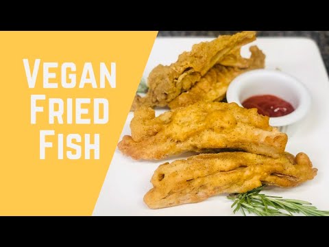 How To Make Vegan Fried Fish Using Banana Blossoms 2 Ways