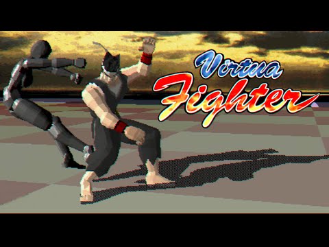 Virtua Fighter (1993) - Real Arcade Hardware Capture (Part 2)
