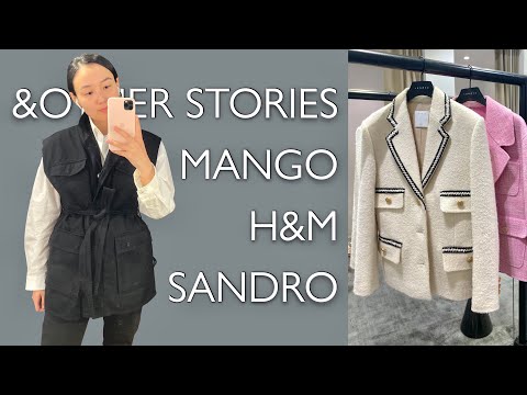 Mango, &OtherStories, Maje, Sandro, H&M, ARKET // autumn 2021 // try-on