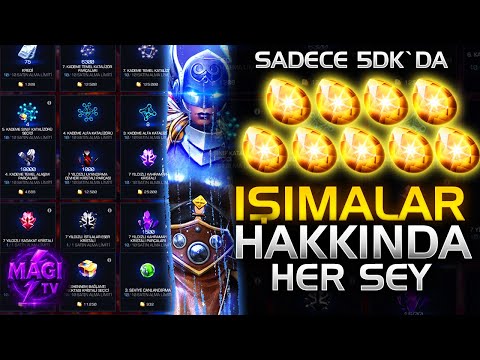 SADECE 5 DK'DA IŞIMALAR HAKKINDA HER ŞEY - MAGİ TV MCOC - MARVEL ŞAMPİYONLAR TURNUVASI IŞIMA