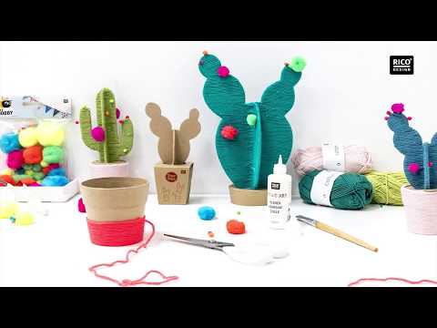 DIY Anleitung: Kaktus Deko basteln - schnell & einfach