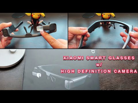 Xiaomi Mijia Smart Glass w/ HD Camera - Unboxing & Hand On | AR Smartglass Glasses Review