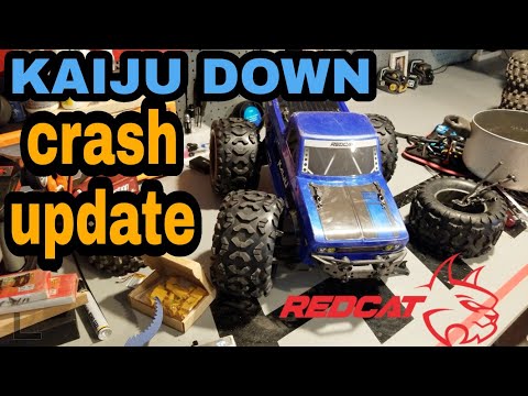 Redcat KAIJU CRASH UPDATE and COFFEE