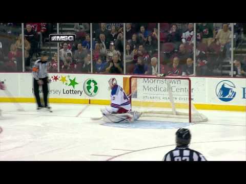 1/31/12 - New Jersey Devils vs. New York Rangers - Shootout + On Ice Interview