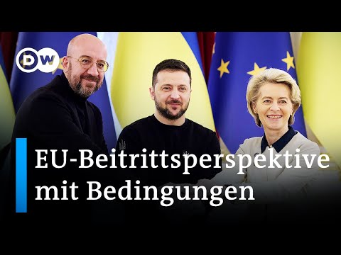 Treffen in Kiew: EU verspricht Ukraine weitere Hilfe | DW Nachrichten