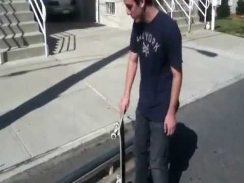 Backside Feeble Grind Trick tip