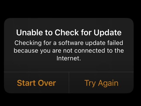 Unable to check for Update. Pairing an Apple Watch issue FIXED .. VERY EASY!! Updated 2025