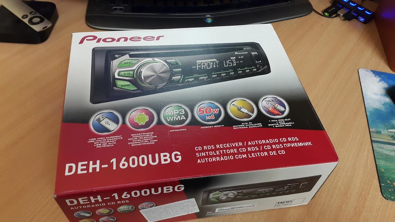 pioneer mvh 150ub схема