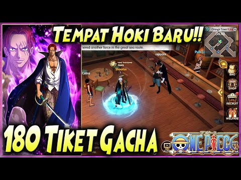 180 Gacha Tickets at the Orange Town Pub!! SSR Flood!! Shanks Instantly B8 🔥 One Piece Burning Will