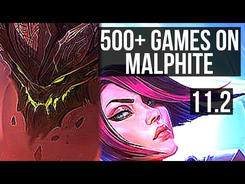 MALPHITE vs FIORA (TOP) | 9/0/10, Legendary, 500+ games | KR Diamond | v11.2