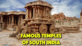 Famous temples of South India  Ancient Temples of 