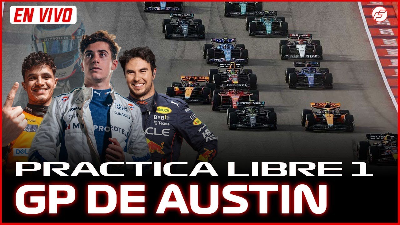 🔴 GP DE AUSTIN 🇺🇸 -PRÁCTILA LIBRE 1 EN VIVO- FRANCO COLAPINTO EN WILLIAMS 🇦🇷 - FORMULA EXTREMA