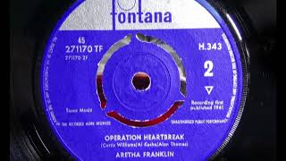 Soul Gem - ARETHA FRANKLIN - Operation Heartbreak - FONTANA H343 UK 1961 Doowop US COLUMBIA