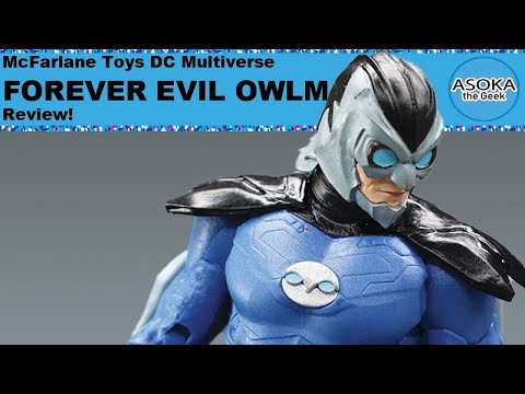 McFarlane Toys DC Multiverse Review: Forever Evil Owlman | Asoka The Geek