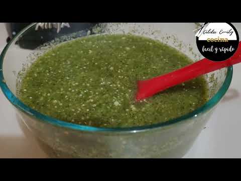 como prepar/salsa verde taquera/con pocos ingredientes/facil de la capital/para el mundo/viva MX