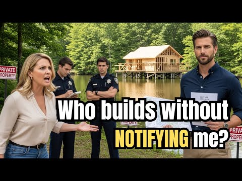 HOA Karen Called 911 When I Built My Lake Cabin — Didn’t Know I Own the Entire Riverfront!