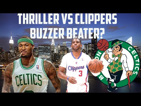 NBA 2K16 My GM Mode | Boston Celtics | Thriller vs Clippers | BUZZER BEATER?