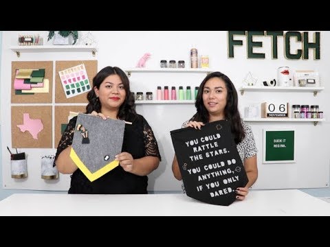 DIY Felt Banner | Making Fetch Happen
