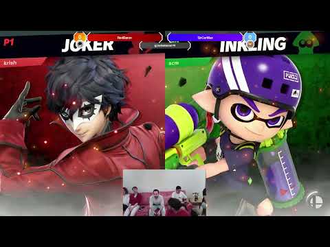 RedBaron (Joker) vs SirCerMax (Inkling) - ajvitational #4  - Winners Round 1