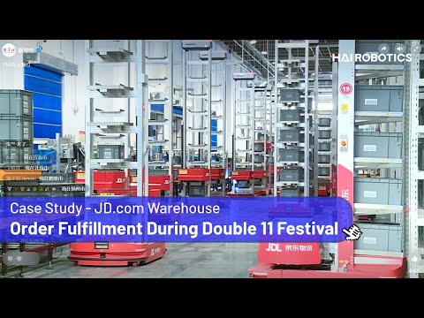 ACR Robots Optimize Order Fulfillment at JD.com Warehouse During Double 11 Festival