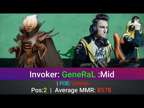 Invoker Perspective by GeneRaL | @1440p | Mid Pos:2 |  | FOE: Limmp |5796082014