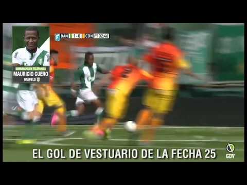 El 'Gol de Vestuario' de la Fecha 25 | Mauricio Cuero (Banfield)
