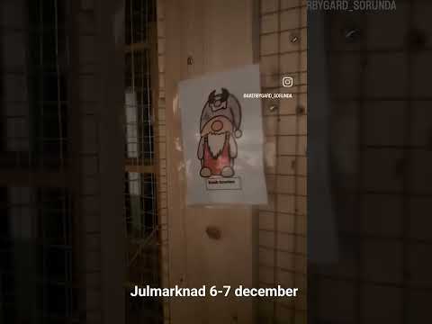 Lucka 3, julkalender 2025 Åkerby gård, Sorunda. Cafe & gårdsbutik. Öppettider, se hemsida eller fb.