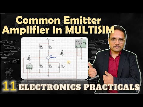 Frequency Response of Common Emitter BJT Amplifier in Multisim BJT Amplifier BJT Amplifier Circuit