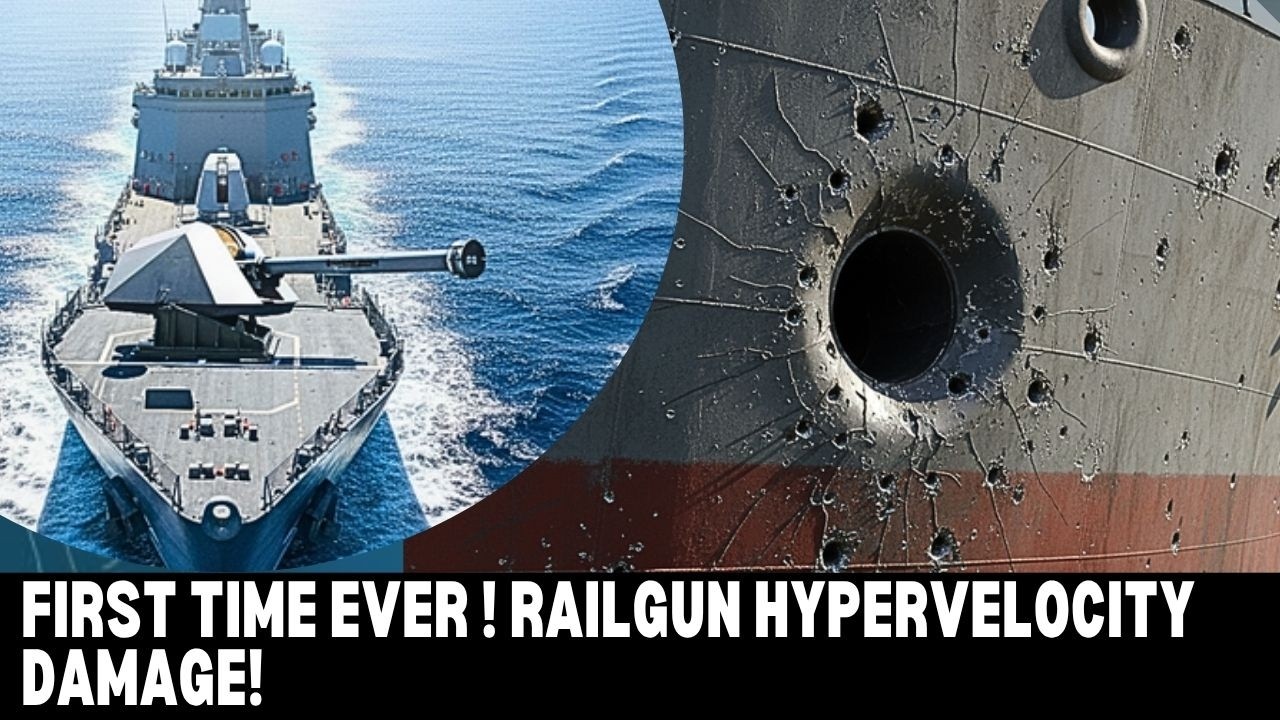 For the First Time Ever, Japan Reveals True Railgun Damage at Sea.