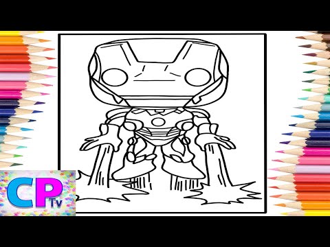 Iron Man Coloring Pages/Iron Man Funko Pop Coloring/Syn Cole - Gizmo/Syn Cole - Melodia[NCS Release]