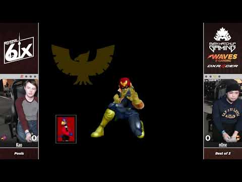 n0ne vs Kao - ROT6 Jan 2020 - Melee Pools