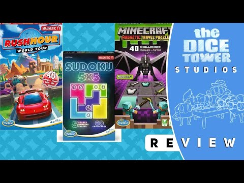 3 Magnetic Puzzle Games Review - with Tom Vasel - YouTube