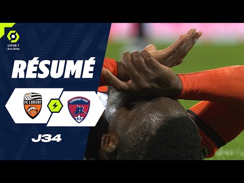 FC LORIENT - CLERMONT FOOT 63 (5 - 0) - Highlights - (FCL - CF63) / 2023-2024