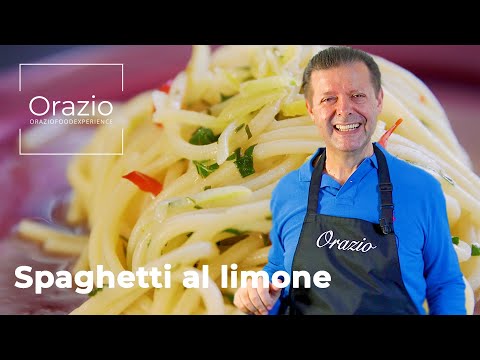 SPAGHETTI AL LIMONE - la ricetta di Positano