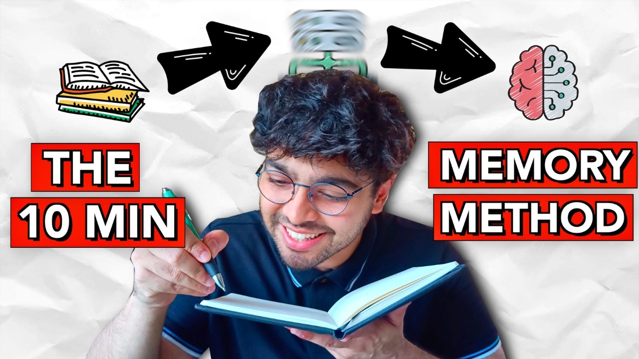 You're Not Forgetful: My System for Memorising Everything (only takes 10 minutes)