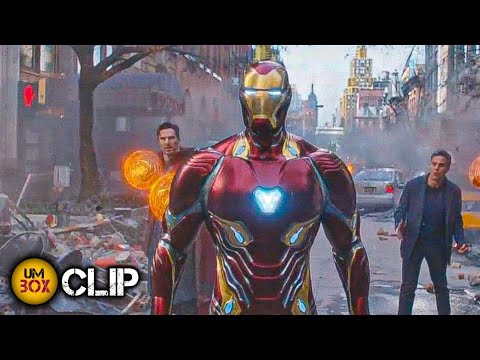 Avengers vs Ebony Maw & Cull Obsidian | Avengers Infinity War (2018)Movie clip HD[HINDI]