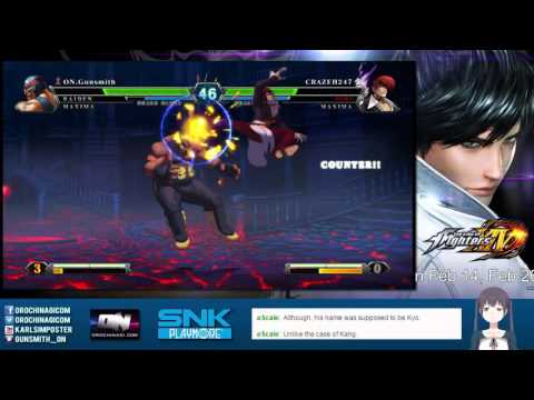 Clark goes on a rampage!!! KOFXIII