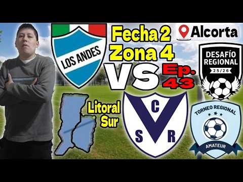 Miércoles de Regional Amateur. Empieza la fecha 2: Los Andes (A) debuta ante Sp. Rivadavia. DR 43