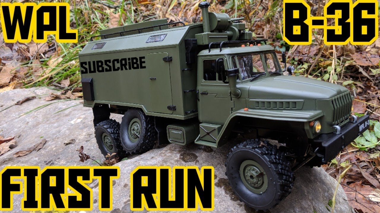 RC vojenský truck URAL 6WD 1:16