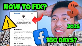 🚫 FIX YOUR 180-DAY FACEBOOK ACCOUNT SUSPENSION (STEP-BY-STEP GUIDE) ✅ #180days #suspended #account