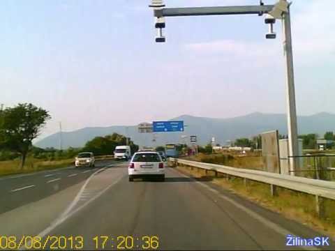 Route 65 between Martin and Žarnovica... possibly one of the worst roads in Slovakia ;-)