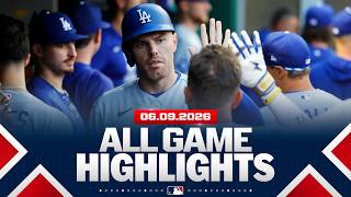 Highlights from ALL GAMES on 6/9 (Dodgers put up 10-run inning, Spencer Jones' 1st HR and MORE!)