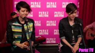 Tegan and Sara - "I Was A Fool" (Acoustic Perez Hilton Performance)