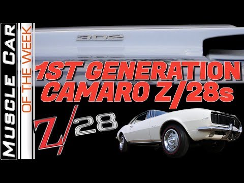 1967, 1968, 1969 Chevrolet Camaro Z28 Special - Muscle Car Of The Week Video Episode 341