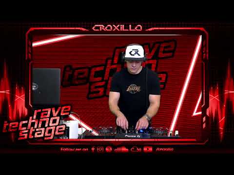 Rave Techno Stage vol.7 | Croxillo Live Mix | 145 bpm