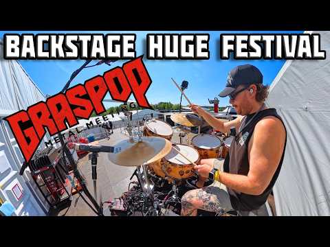 Graspop 2025 | Drum Tech POV